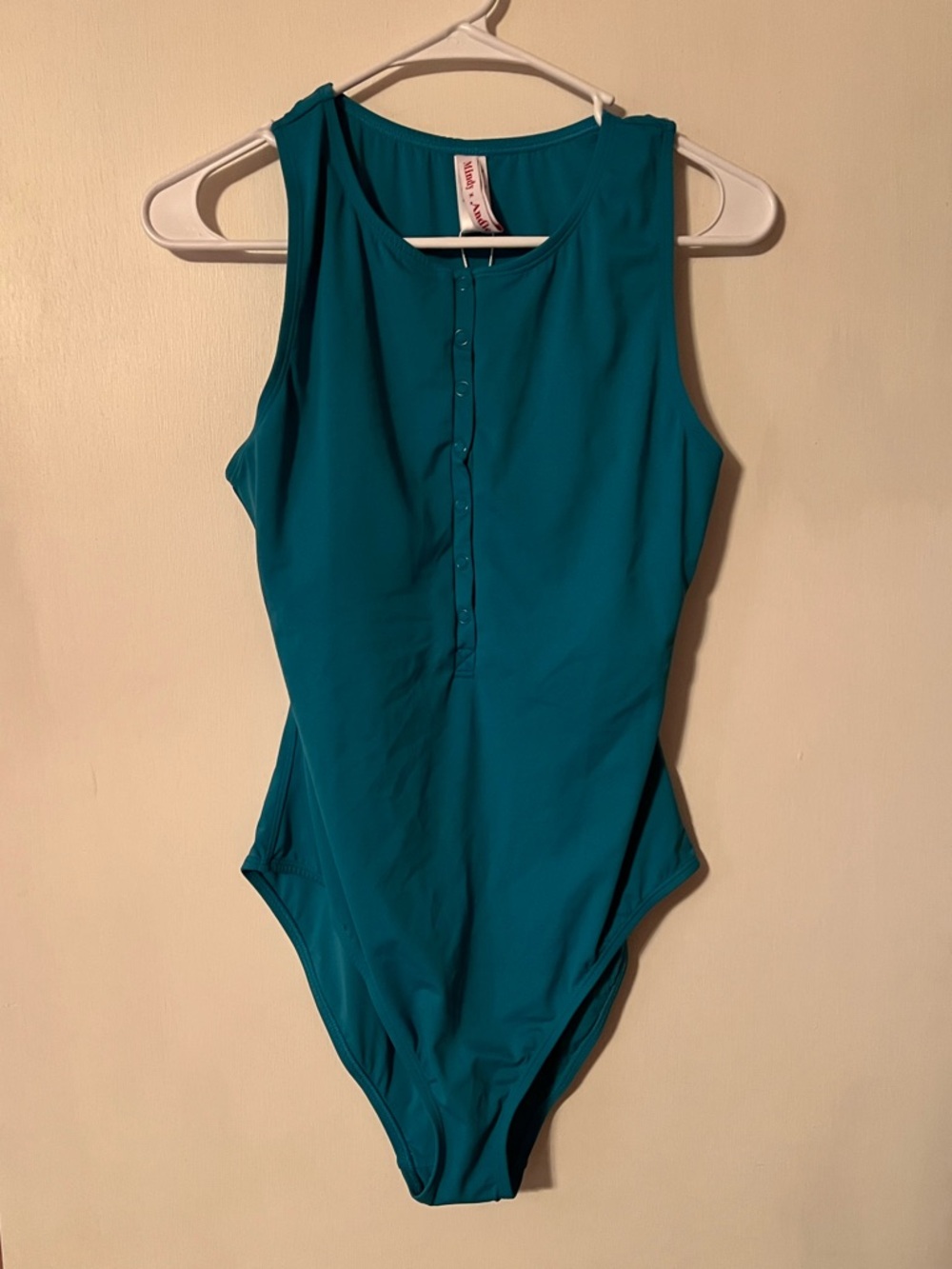 NWT MindyxAndie:Summer Camp Collection-The Malibu One Piece Swimsuit-Baltic Blue - Picture 3 of 6